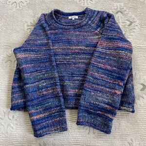 Madewell Space Dye Blue Sweater!
